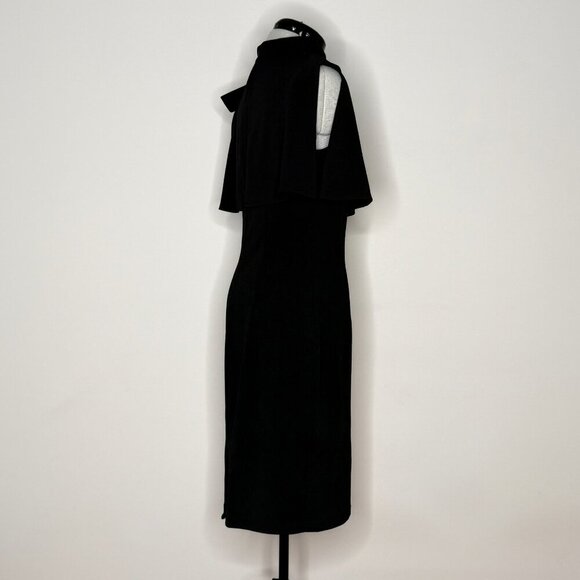 Aisize Vintage Style Capelet Sheath Dress - Picture 7 of 11